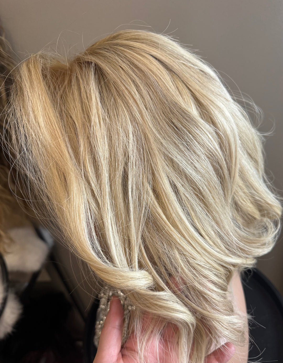 European Lace Top Wig - Dimensional Blonde