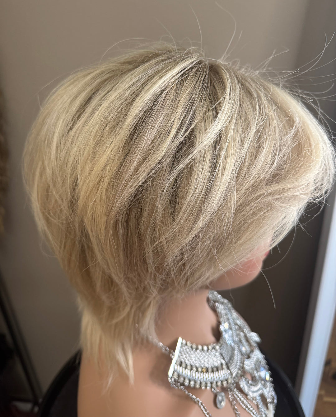 Cute Pixie Cut Wig - Open Weft Cap