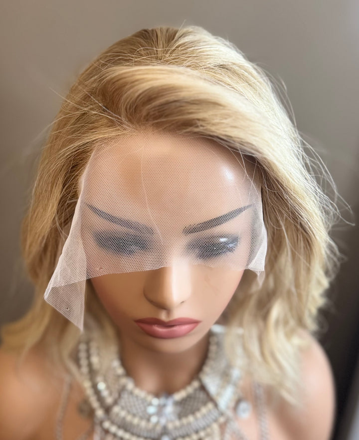 European Lace Top Wig - Dimensional Blonde