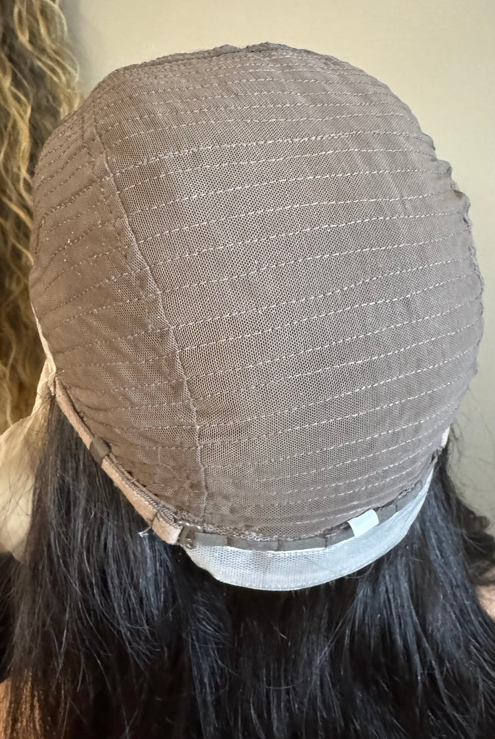 Silk Top Medical Cap Wigs- Dark Brown