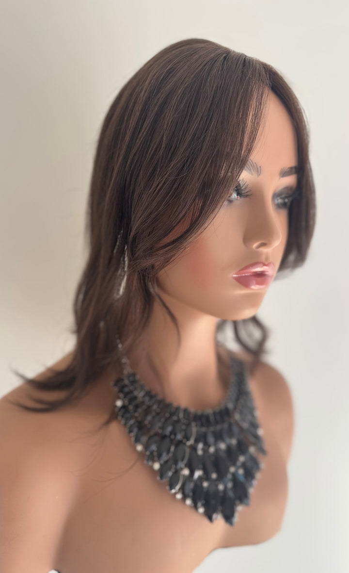 European Human Hair Fringe Topper