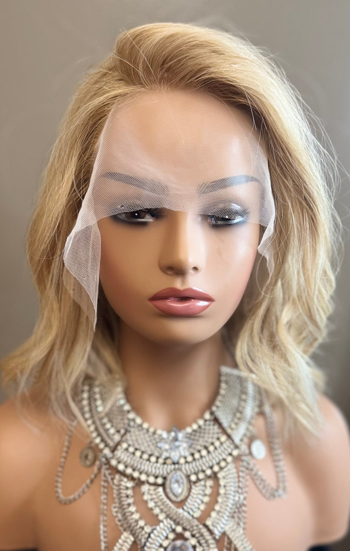 European Lace Top Wig - Dimensional Blonde