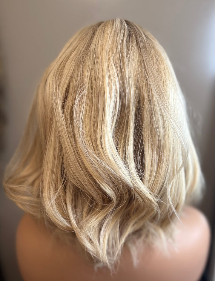European Lace Top Wig - Dimensional Blonde