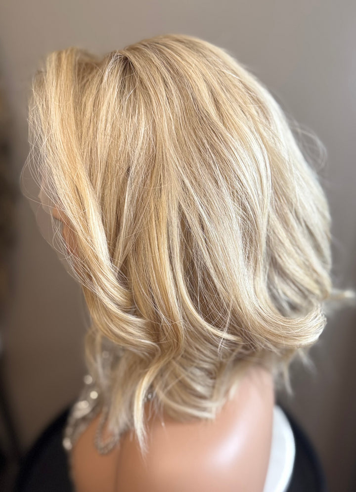 European Lace Top Wig - Dimensional Blonde