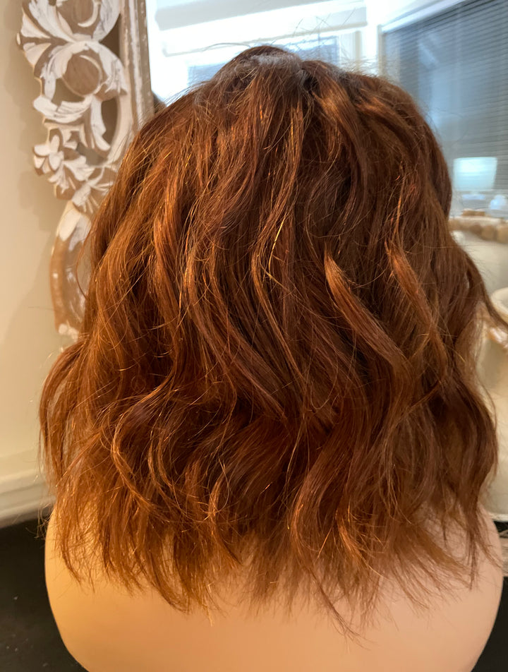 Budget Beauty Wigs Collection - Cute Auburn Bob Style Lace Front Wig