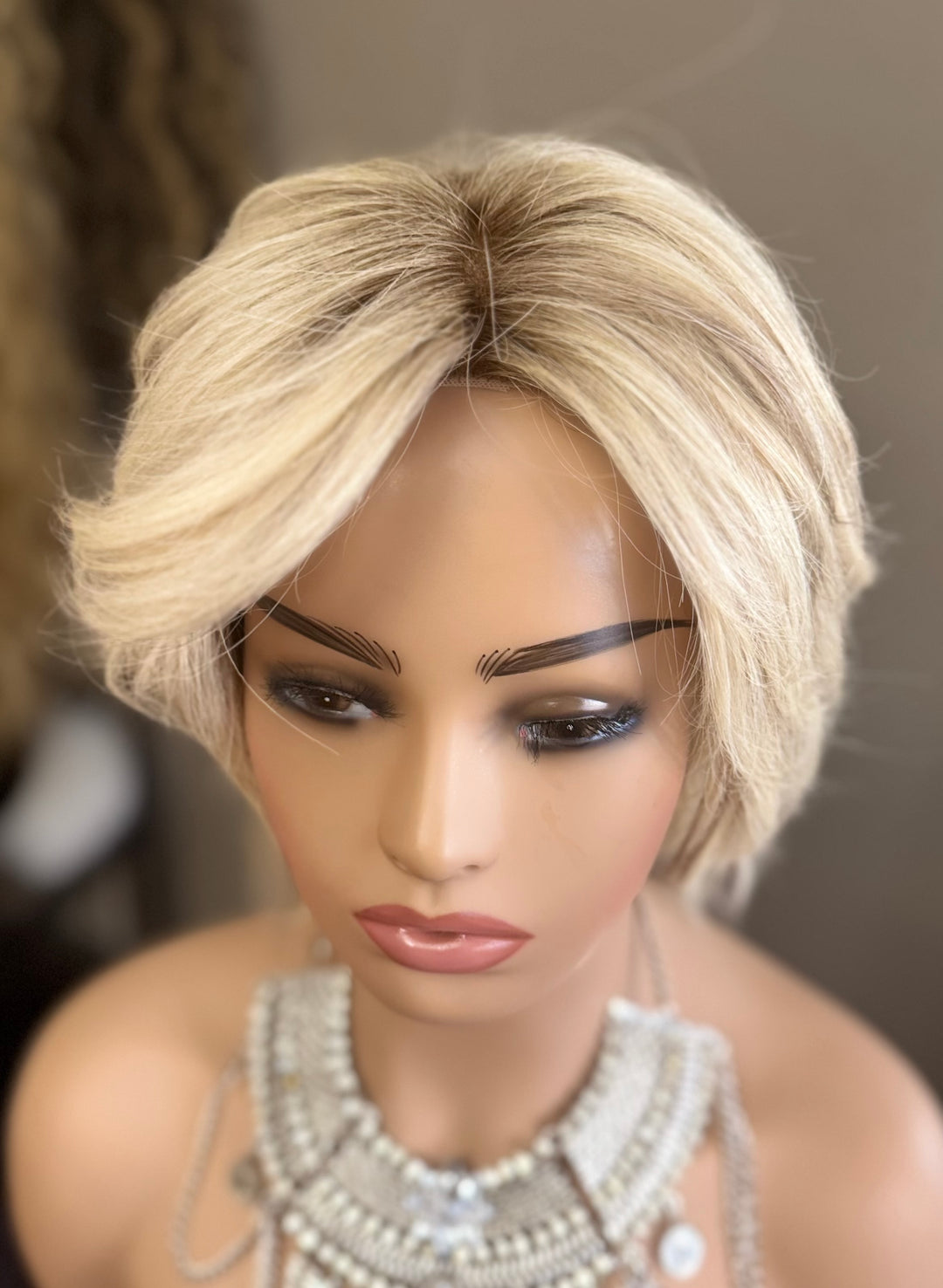 Cute Pixie Cut Wig - Open Weft Cap