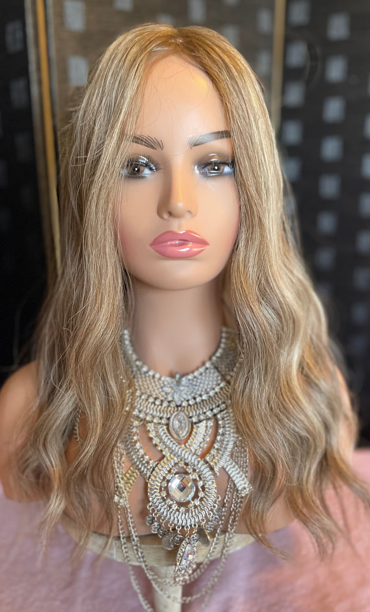 Silk Base Topper - Dimensional Blonde - European Hair