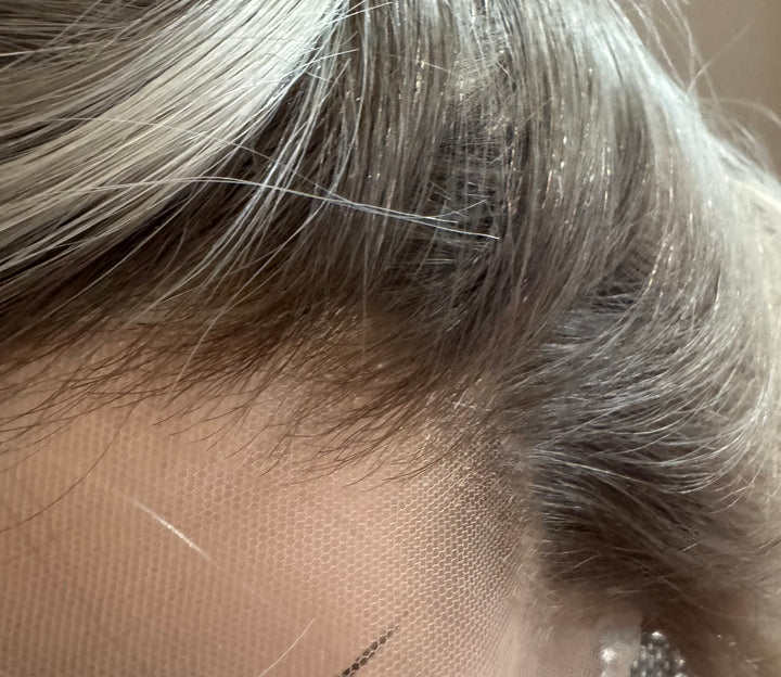 HD Lace Front Wig - Blonde-Dark Blonde Ombré - 18”