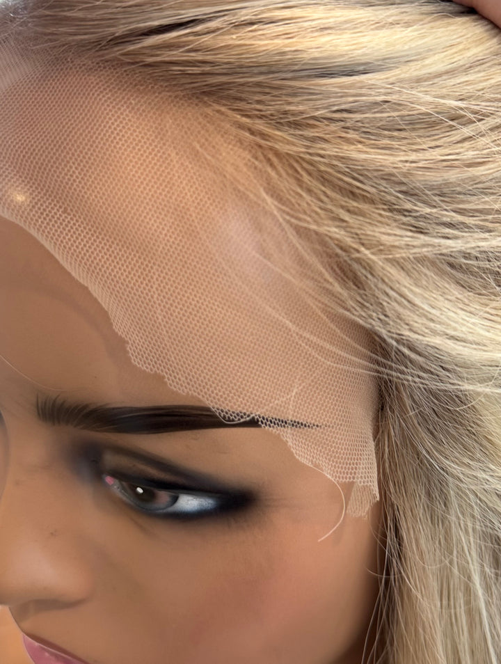 European Lace Top Wig - Dimensional Blonde