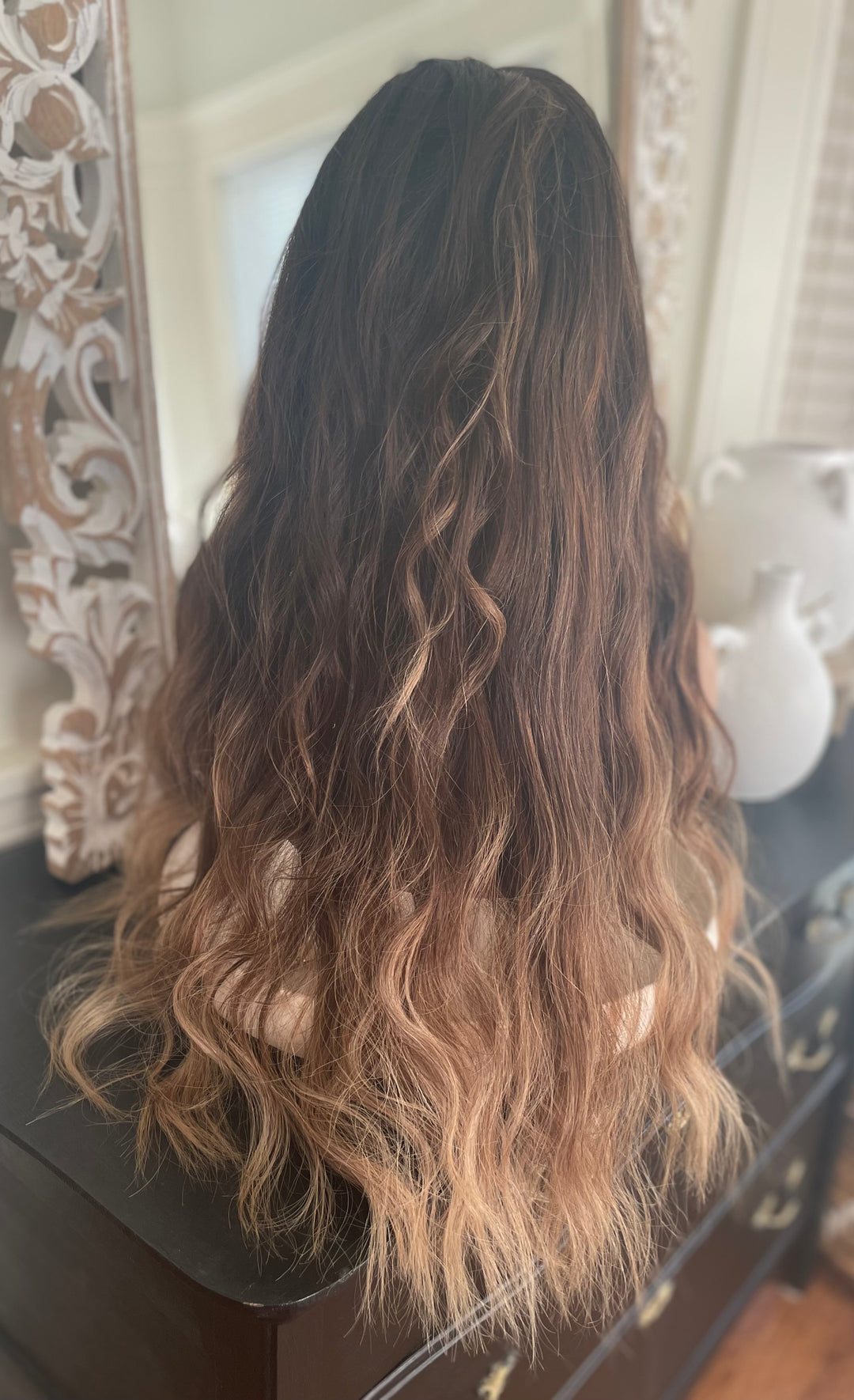 Custom HD Lace Front Wig Balayage Style