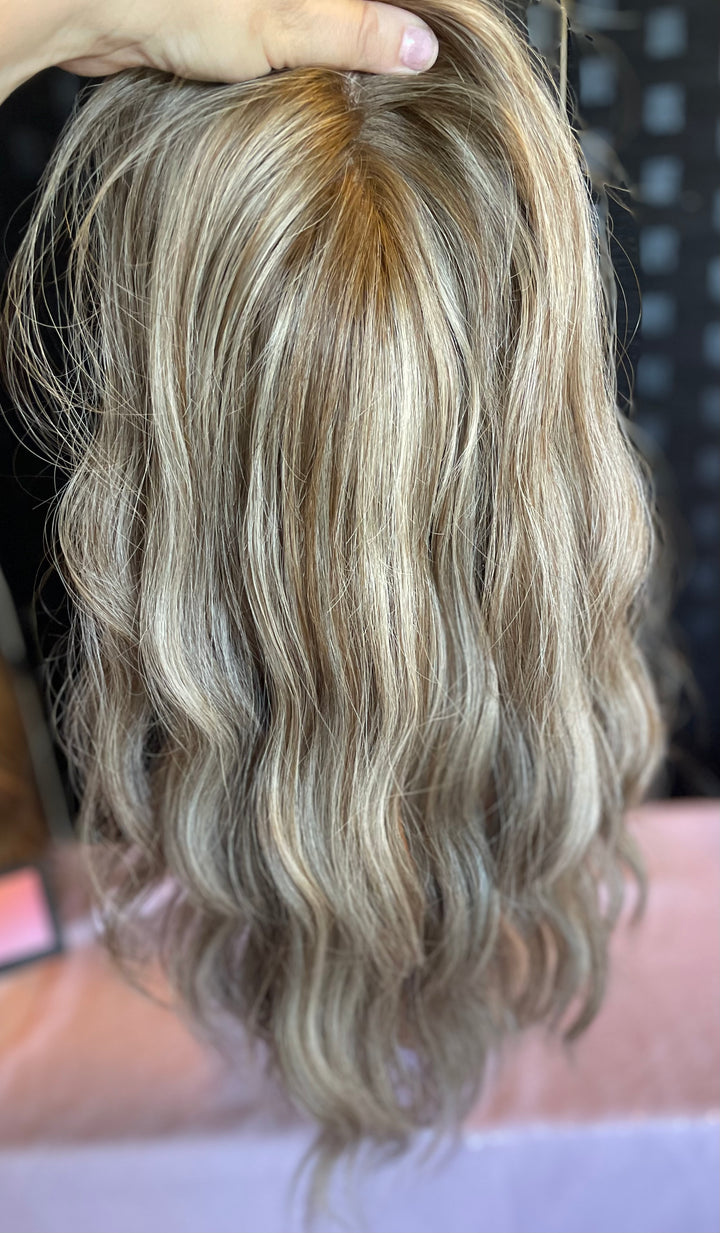 Silk Base Topper - Dimensional Blonde - European Hair