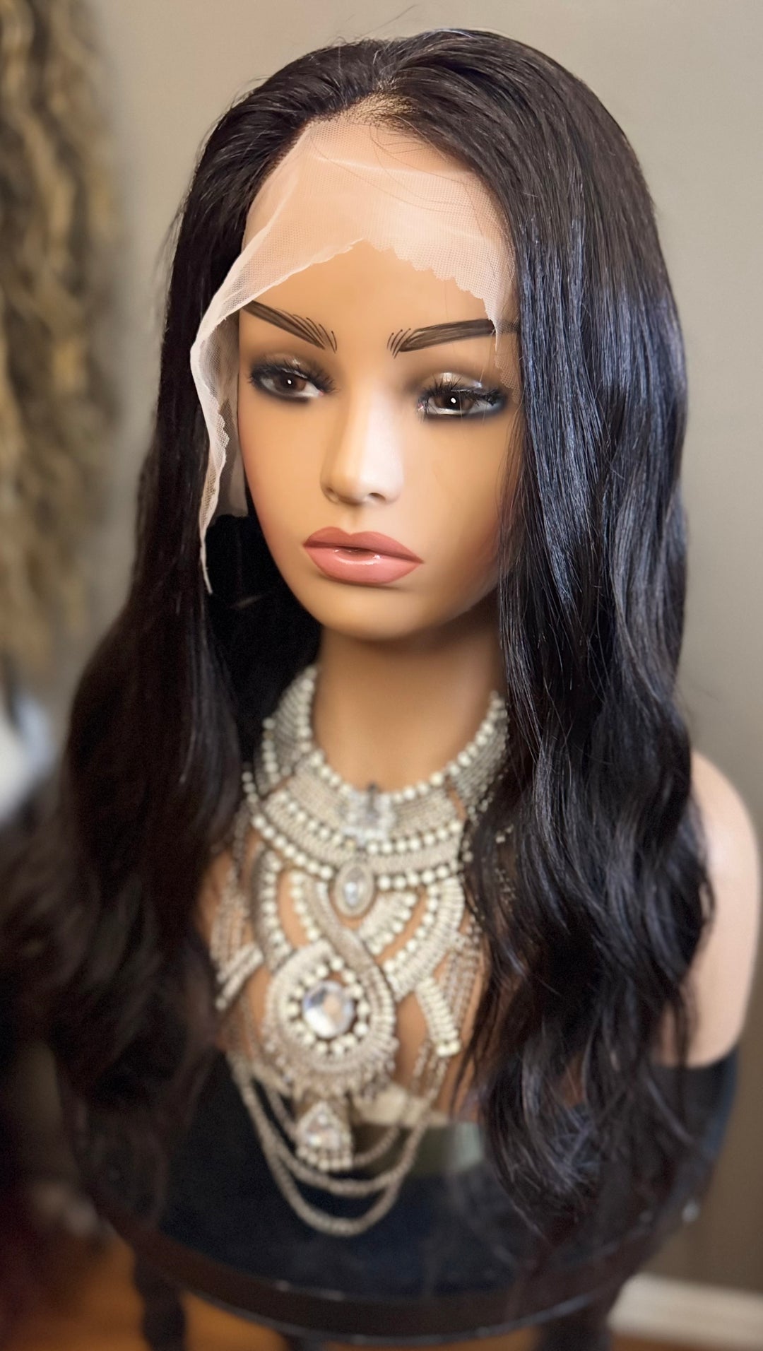 Silk Top Medical Cap Wigs- Dark Brown