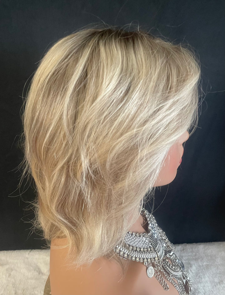 Cute Short Style Wig - Mono Base Cap