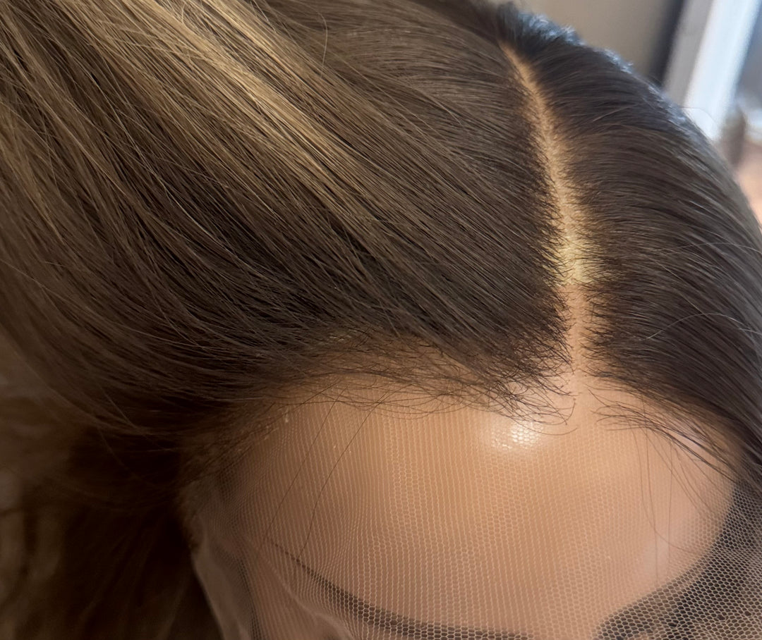 Dayna - Balayage Style - Light Brown with Warm Blonde Balayage - HD Lace Wig – 100% Human Hair, Natural Hairline