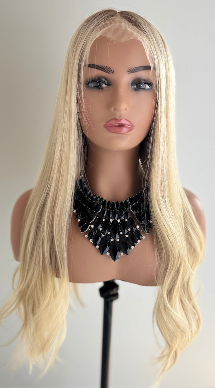 Luxury Blonde European Human Hair HD Lace Front Wig