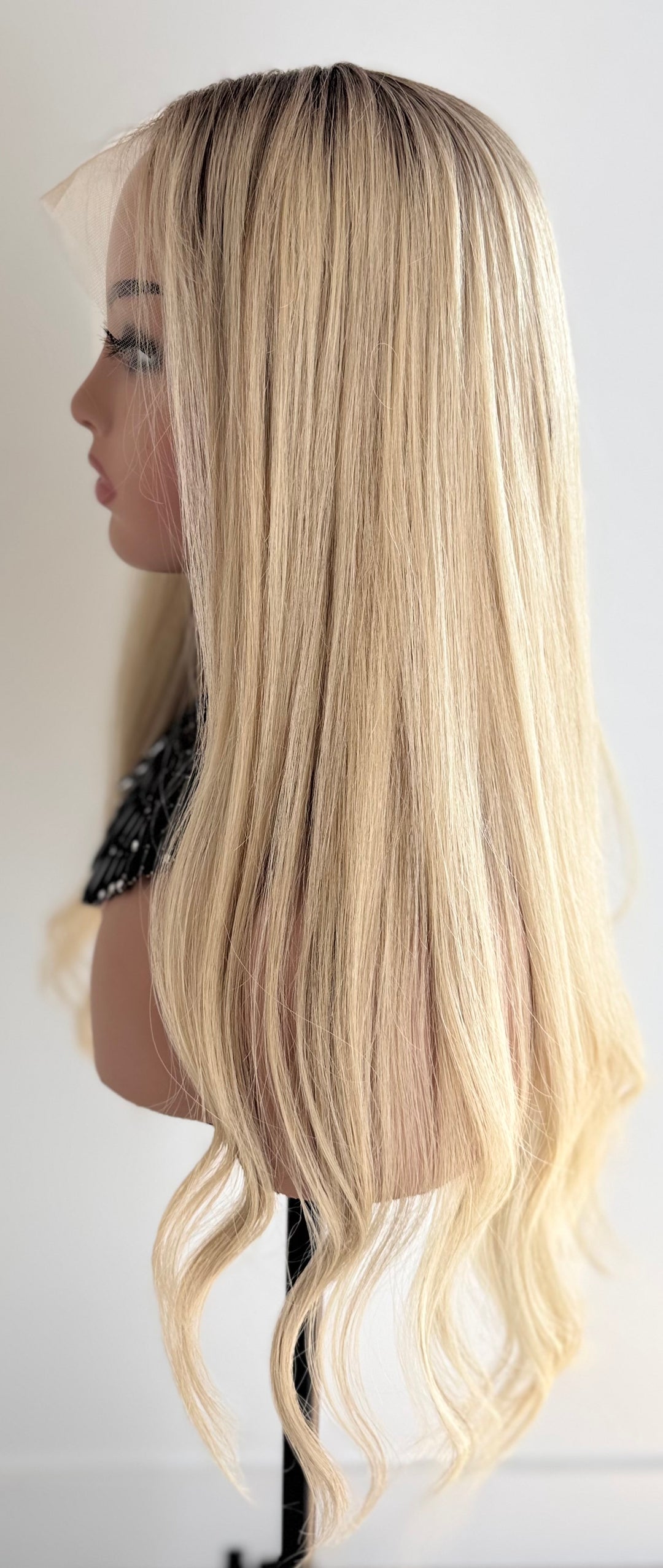 Luxury Blonde European Human Hair HD Lace Front Wig