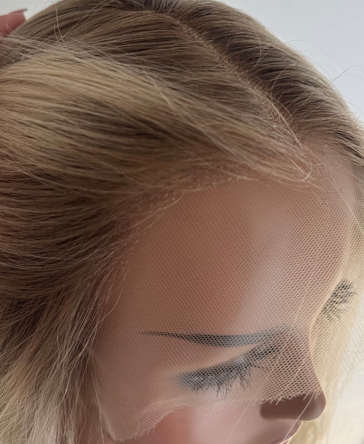 Luxury Blonde European Human Hair HD Lace Front Wig