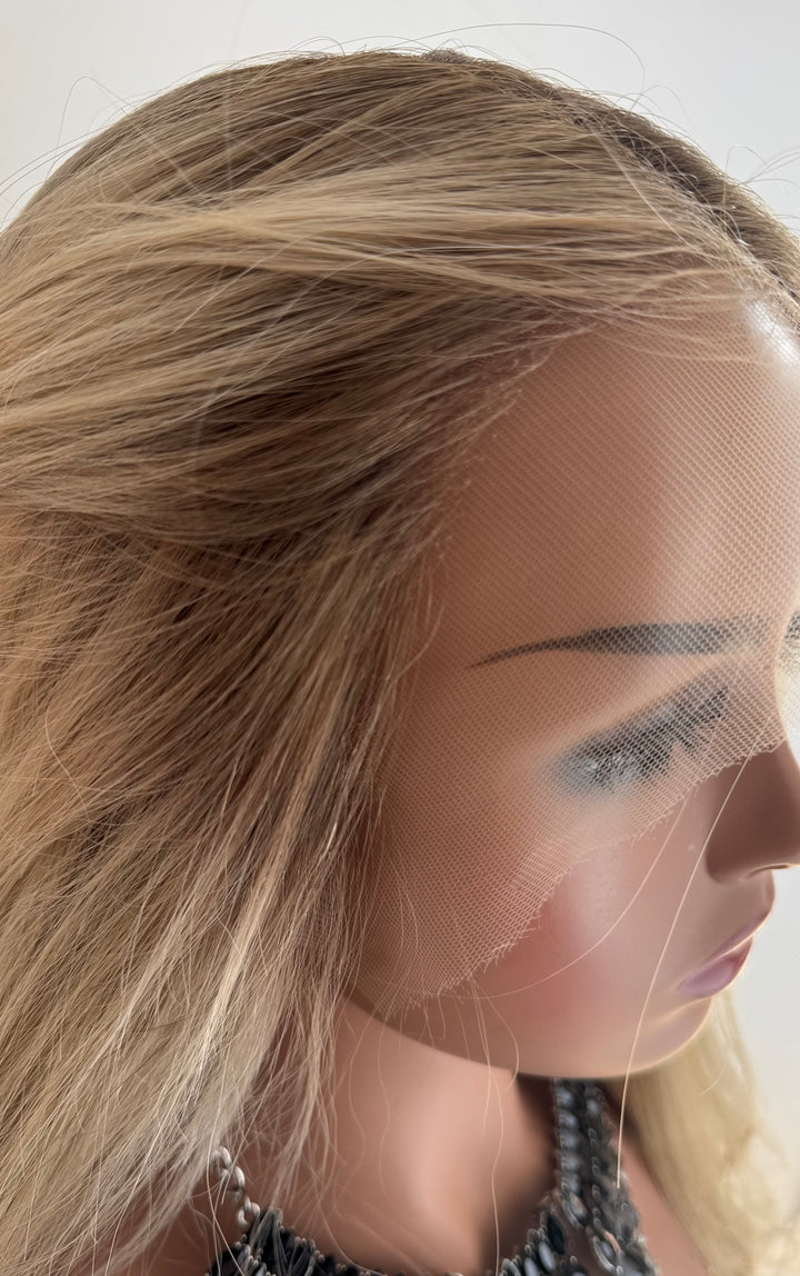 Luxury Blonde European Human Hair HD Lace Front Wig