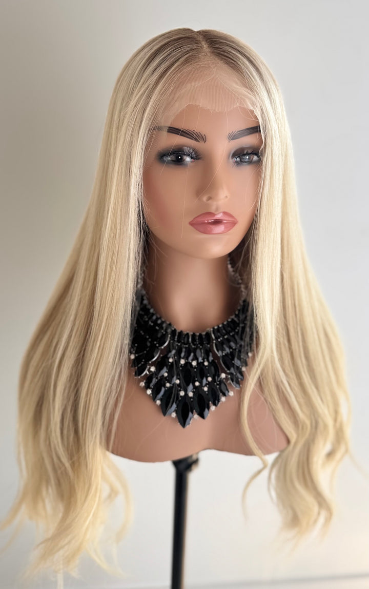 Luxury Blonde European Human Hair HD Lace Front Wig