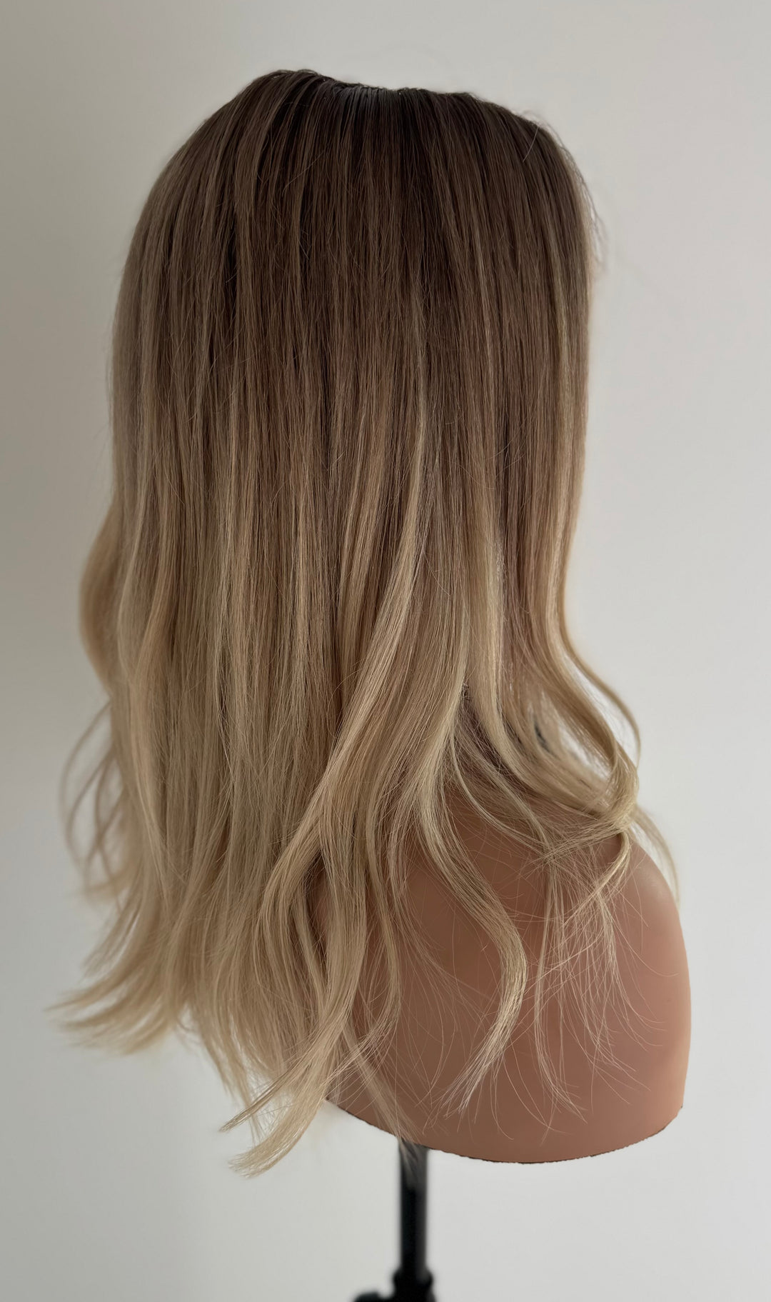 Warm Blonde Ombre HD Lace Front Human Hair Wig