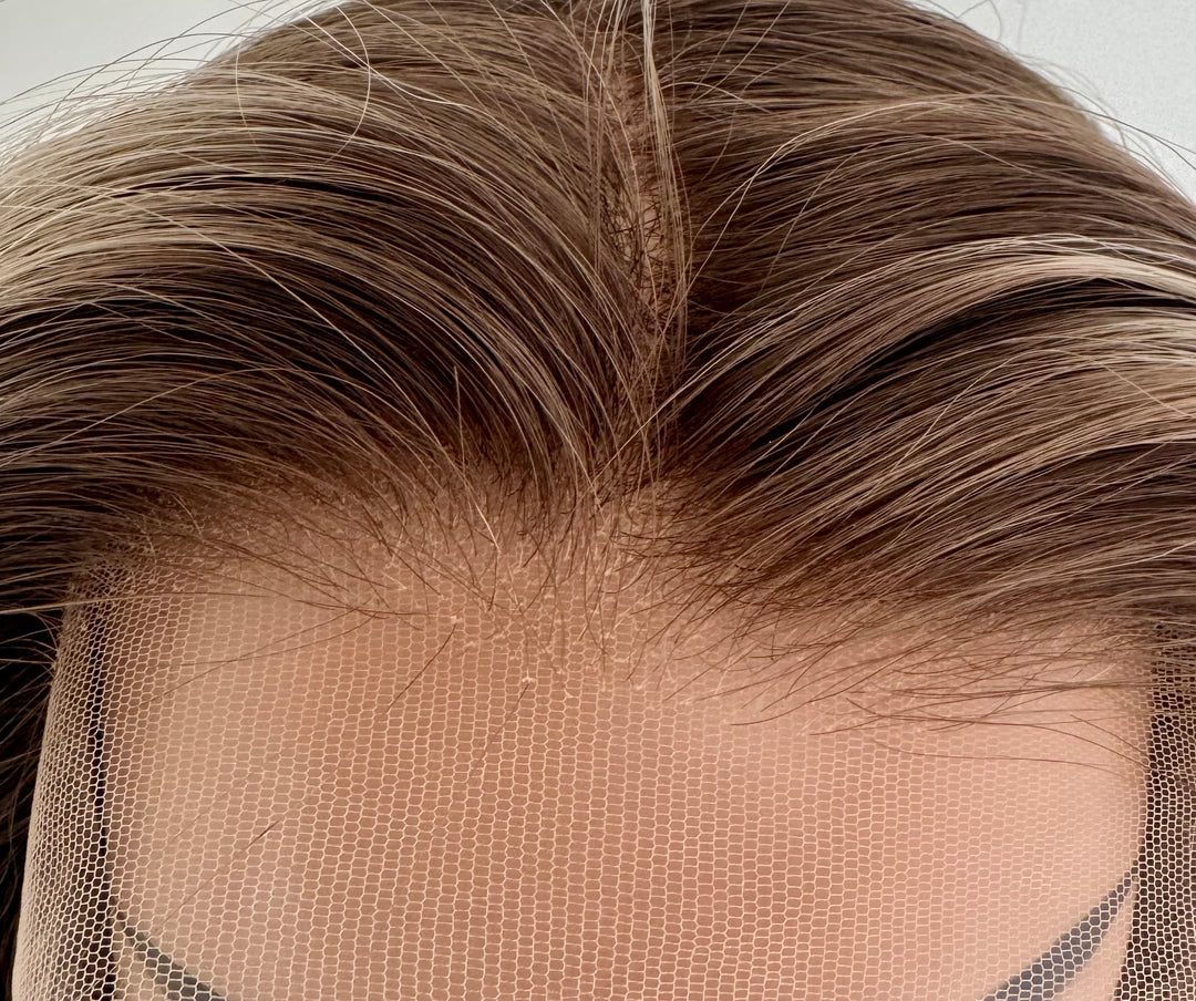 Warm Blonde Ombre HD Lace Front Human Hair Wig