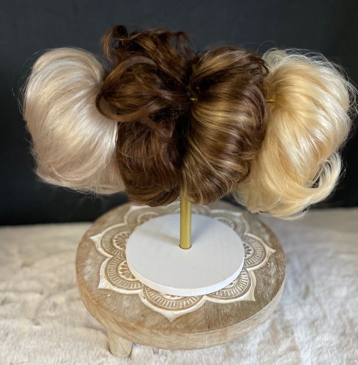 Premium Human Hair Scrunchies