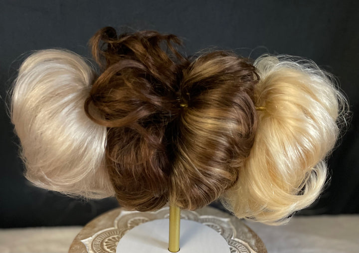 Premium Human Hair Scrunchies