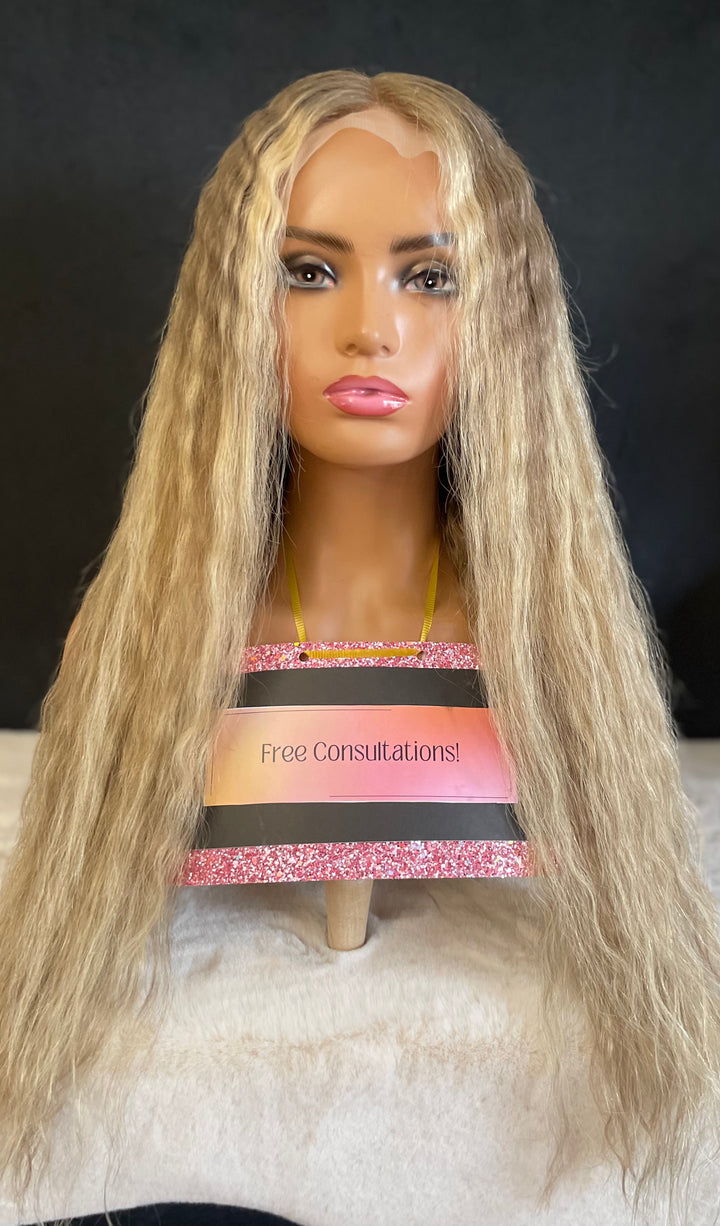 Dimensional Blonde HD Lace Front Wig