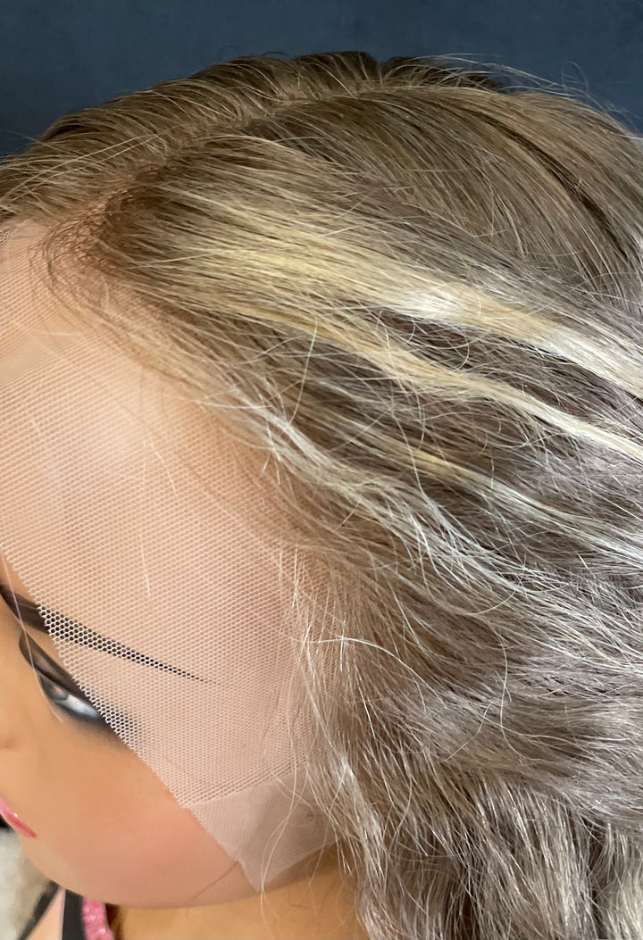 Dimensional Blonde HD Lace Front Wig