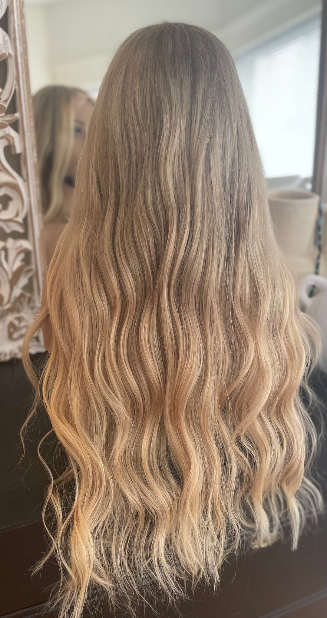 DAISY - Balayage Style - Dark Blonde/Warm Blonde - HD Lace Wig – 100% Human Hair, Natural Hairline