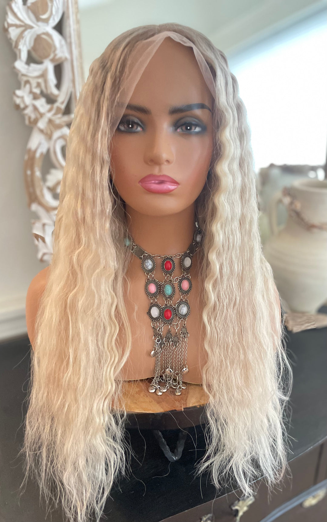 Affordable lace front blonde wigs shop