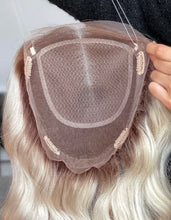 Load image into Gallery viewer, Full Lace Topper - Dimensional Blonde
