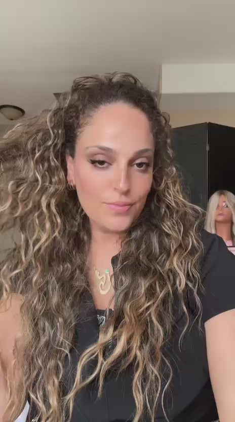 Ponytail Claw Clip - Remy Hair - 30” Loose Curl