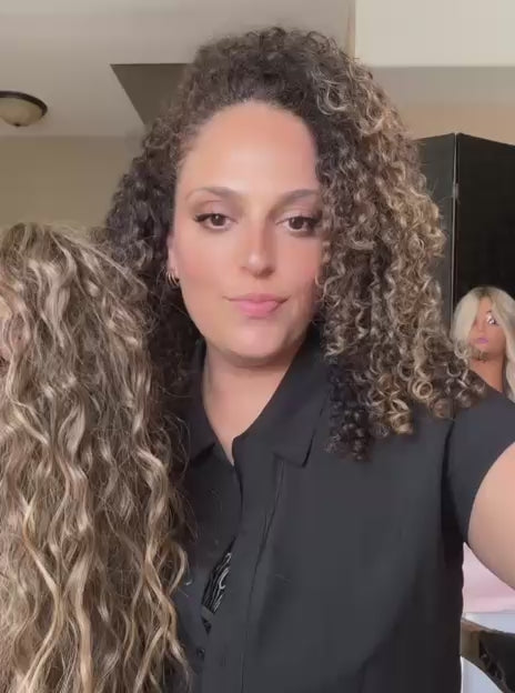 Ponytail Claw Clip - Remy Hair - 30” Loose Curl