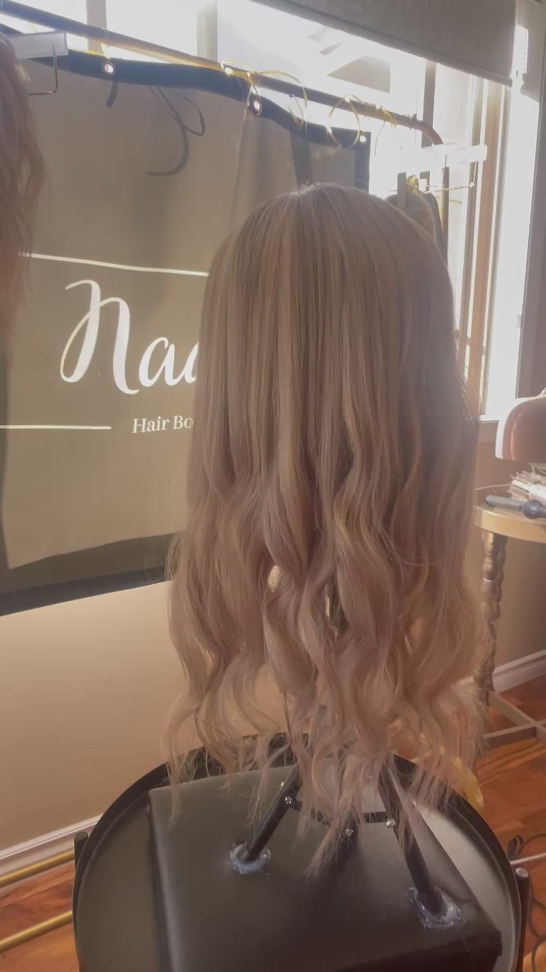 Luxury European Hair Lace Top Wig - Cool Dimensional Blonde