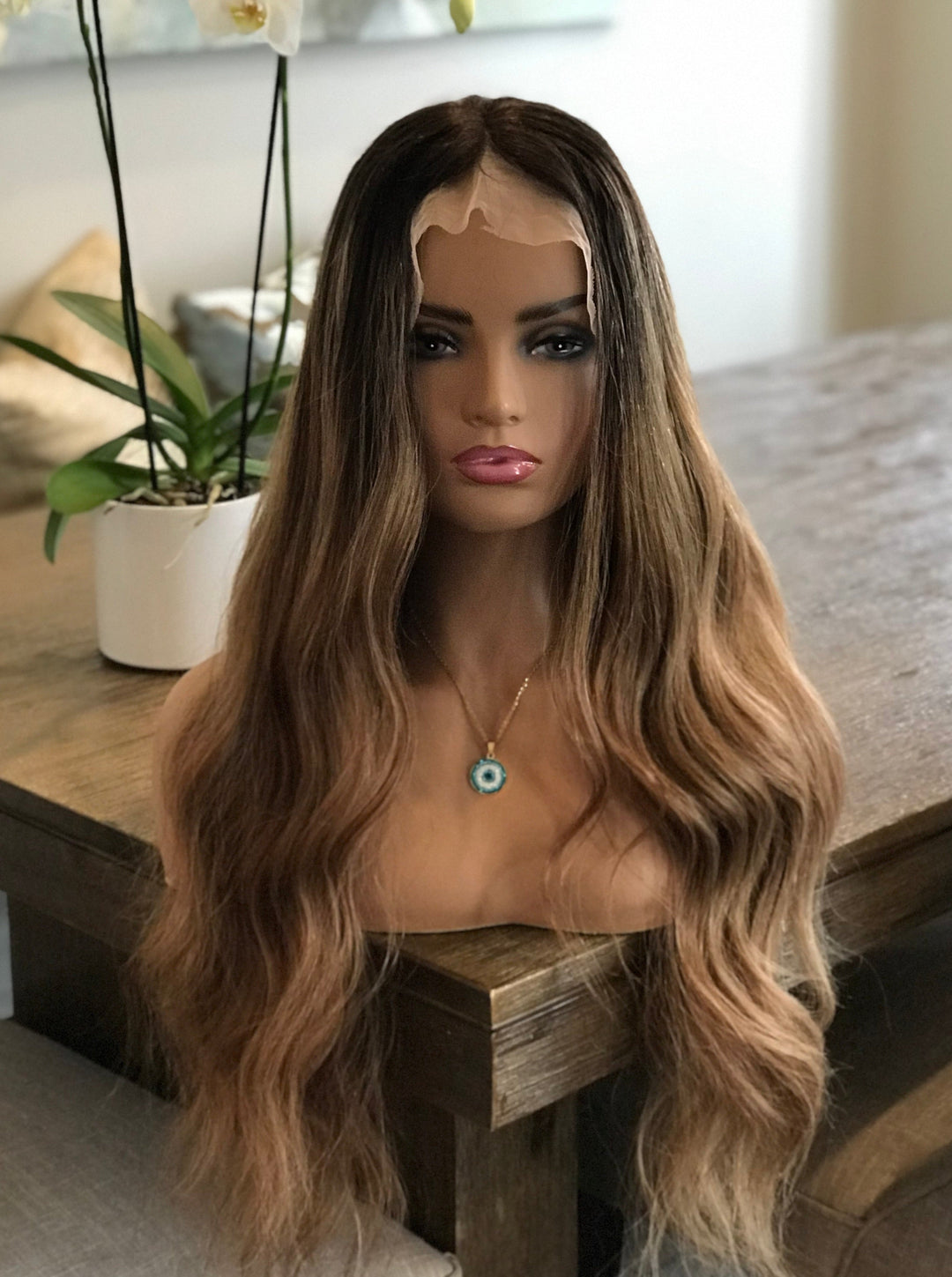 HD Lace Front  Balayage Style Wig