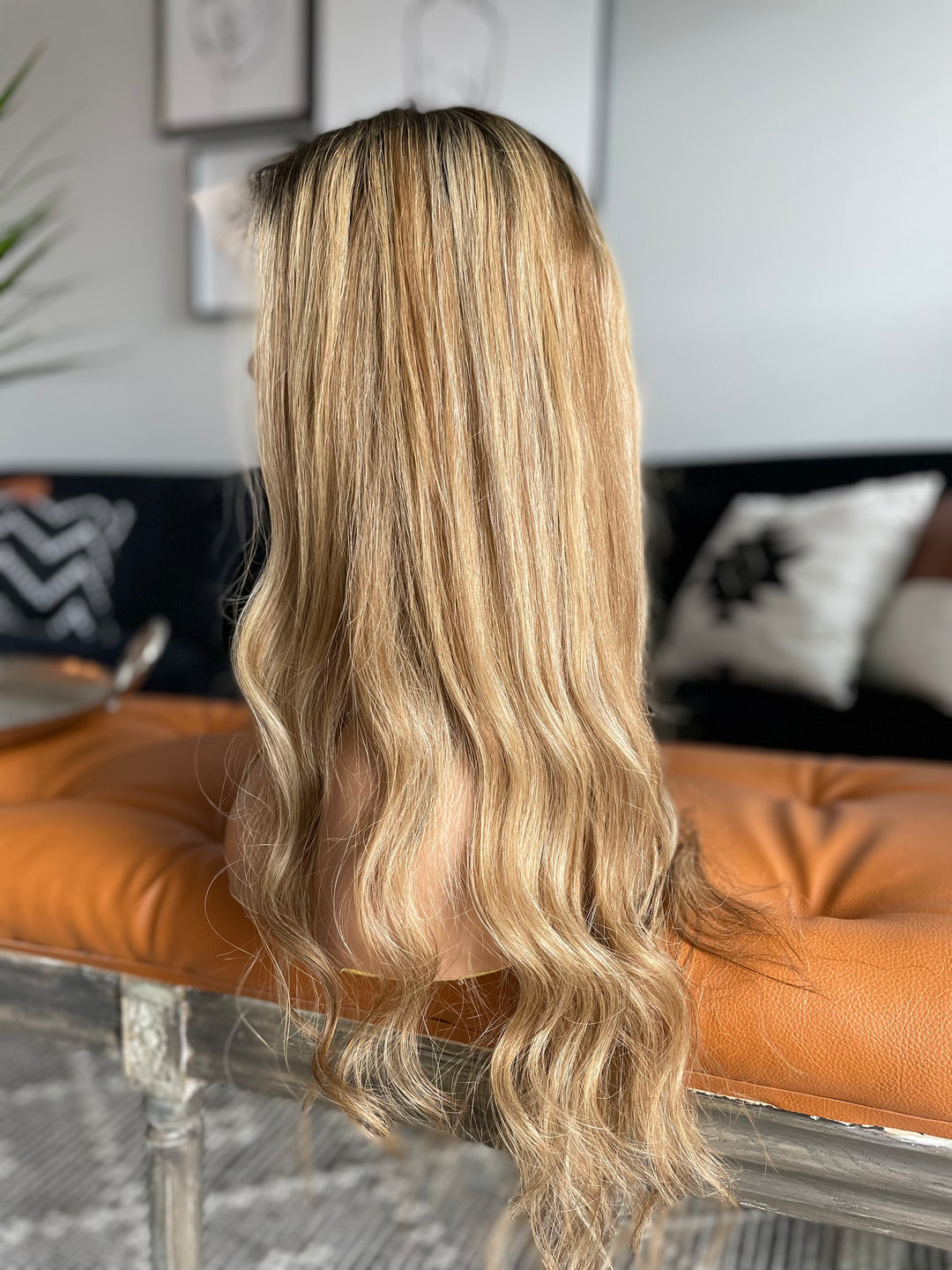 Budget Beauty Wigs Collection - Dark Blonde Rooted - HD Lace Front Wig