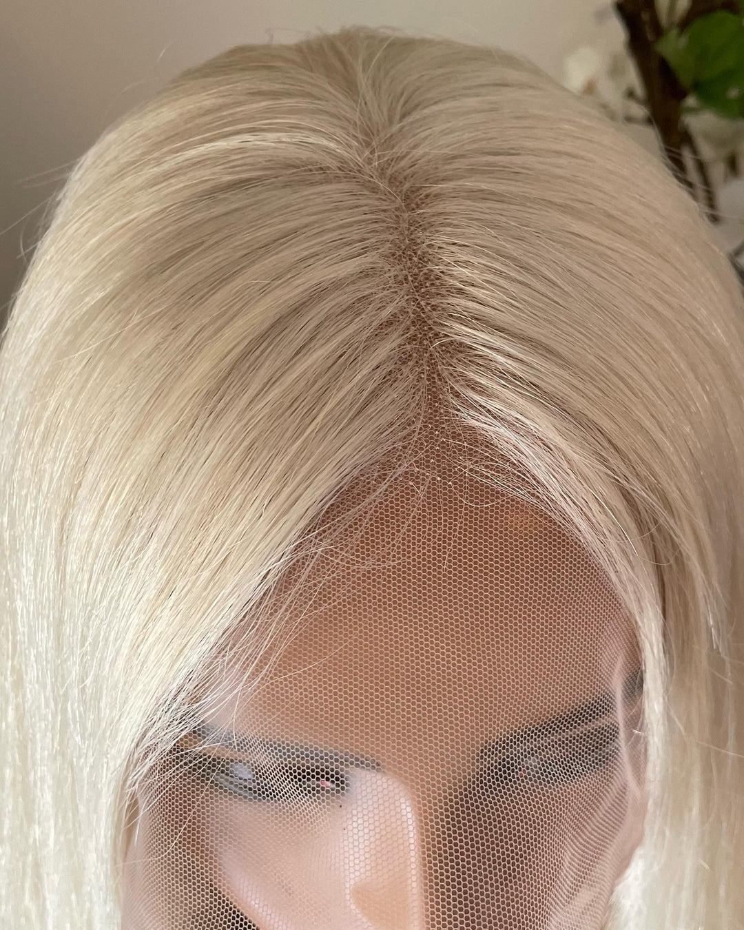 SUZY - Platinum Blonde - HD Lace Wig – 100% Human Hair, Natural Hairline