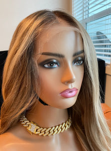 Blonde Balayage Wig - HD Lace Front
