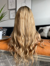 Load image into Gallery viewer, Dark Blonde Rooted - HD Lace Front Wig
