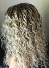 Load image into Gallery viewer, Curly Blonde HD Front Lace Wig Glueless Cap
