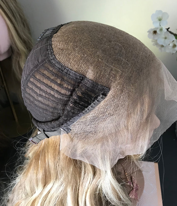Budget Beauty Wigs Collection - Dark Blonde Rooted - HD Lace Front Wig