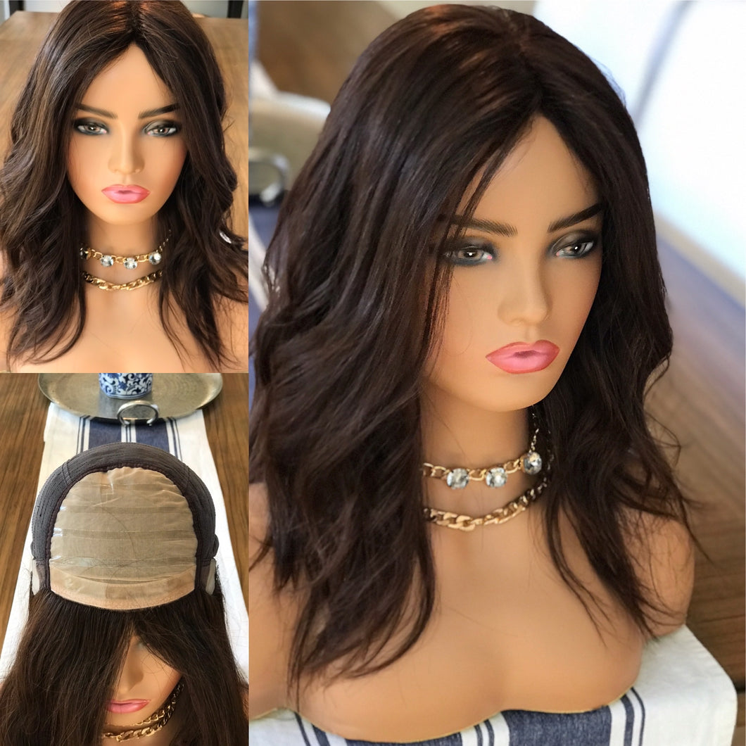 Monofilament Top Medical Cap Wig
